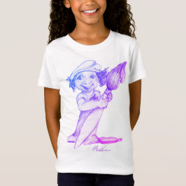Camiseta Artista mirim fofa em formação