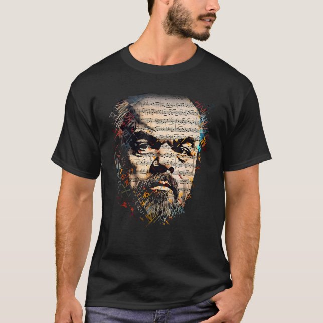 Camiseta Artista Musical Antonín Dvorak (Frente)