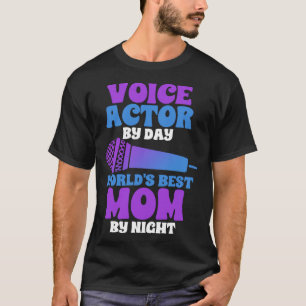 Camiseta Artista Perita de Gravação de Voz Ator Mãe Voz sob