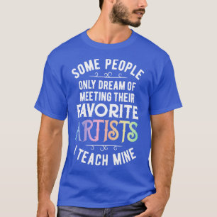 Camiseta Artista por Homens Meninas Meninas Crianças Pintor