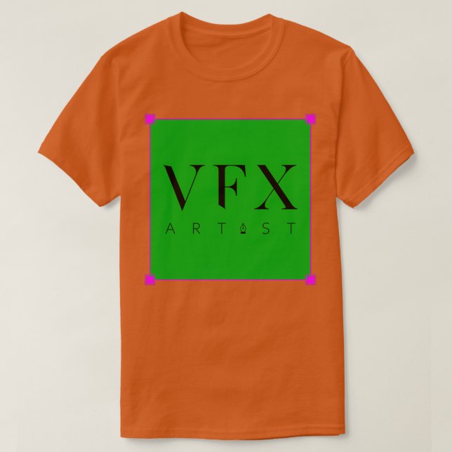 Camiseta Artista VFX (Frente do Design)