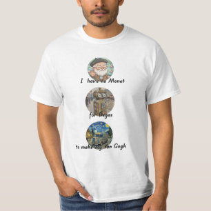 Camiseta Artistas Clássicos - Dilema Moderno Leve