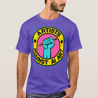 Camiseta Artistas Contra Arte AI