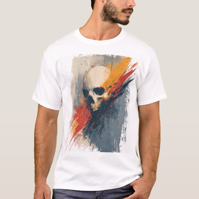 Camiseta Artistic Abstract Crewneck (Frente)