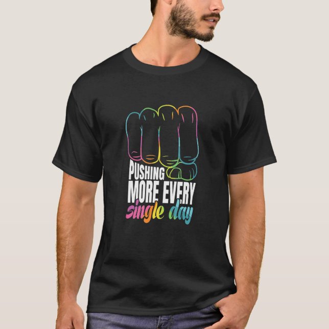 Camiseta Artistic Motivational Achievements Illustration (Frente)