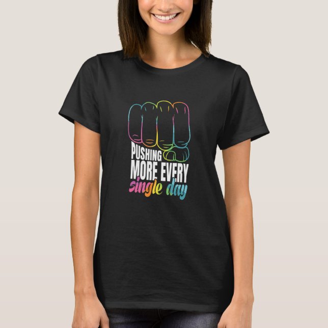 Camiseta Artistic Motivational Achievements Illustration (Frente)