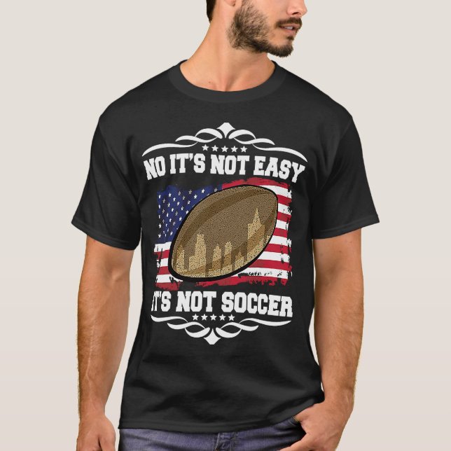 Camiseta Artistic Motivational USA Flag Rugby Quote (Frente)