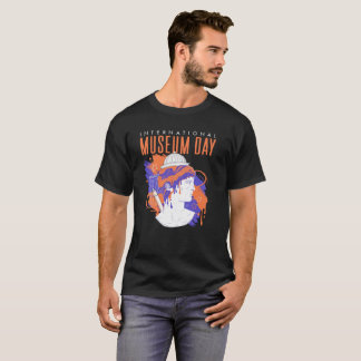 Camiseta Artistic Museum Day T-Shirt Design with Modern Sty