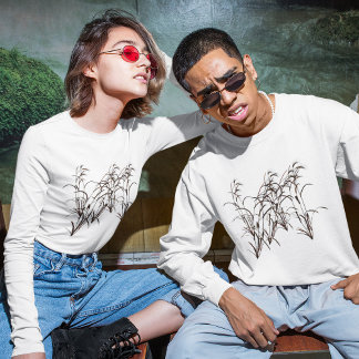 Camiseta Artistic Silhouette of Ripe Barley