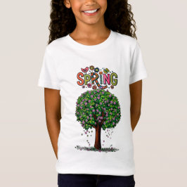Camiseta Artistic Spring Blossom Tree Graphic 