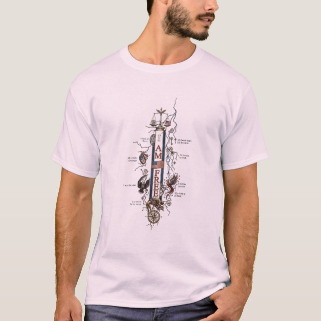 Camiseta Artística com Simbolismo Zen Minimalista) (Frente)