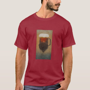 Camiseta Artística Da Caneca De Cerveja