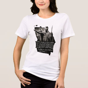 Camiseta Artística do Havaí – Estátua do Rei Kameh