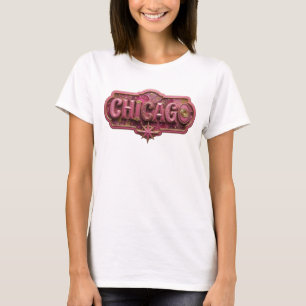 Camiseta Artística Dourada CHICAGO