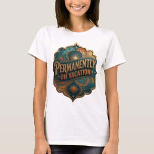 Camiseta Artística Gold EM FÉRIAS PERMANENTES