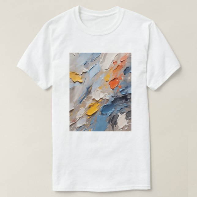 Camiseta Artística minimalista moderna (Frente do Design)