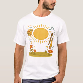 Camiseta Artística Unisex - Víblias Sunny & Creati