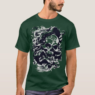 Camiseta artisticidade com polvo