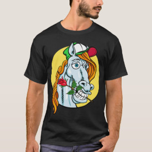 Camiseta Artrite com cavalos legal