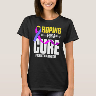 Camiseta Artrite Psoriática Psa Esperando Por Aw Do Guerrei