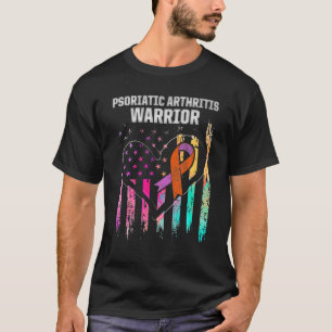 Camiseta Artrite Psoriática PSA Investigar Guerreiro Aware