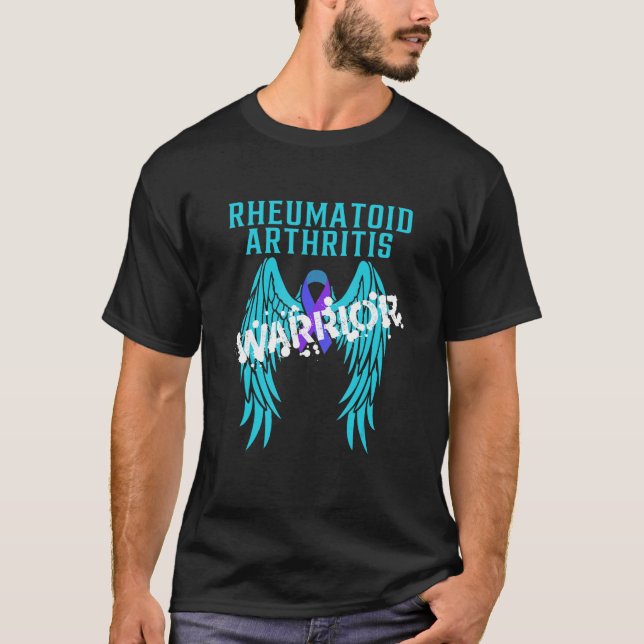Camiseta Artrite Reumatoide Guerreira com Anjos (Frente)