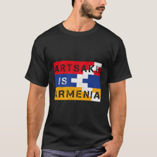 Camiseta Artsakh É Um Forte Presente Armênio De Bandeira Pa