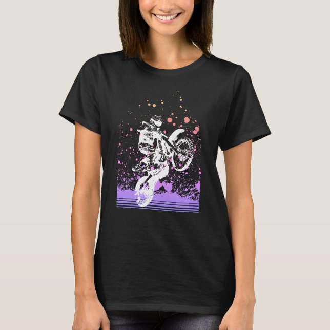 Camiseta Artsy Dirt Bike (Frente)