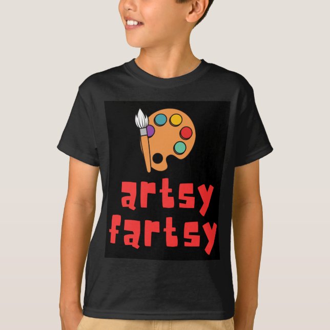 Camiseta artsy-fartsy (Frente)