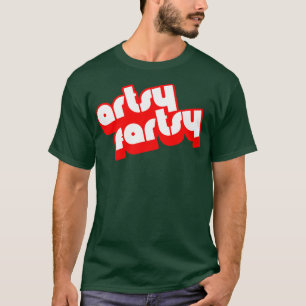 Camiseta Artsy Fartsy Art Artist Graphic Designer Design
