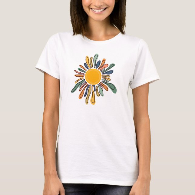 Camiseta Artsy Sunshine (Frente)