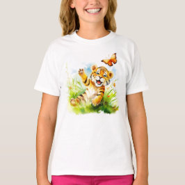 Camiseta Aru: Um Tigre Sonhador