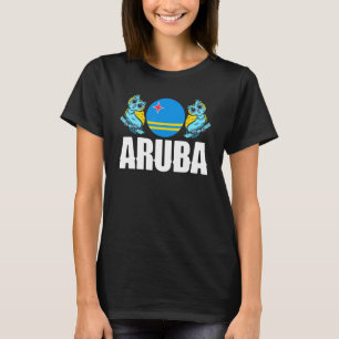 Camiseta Aruba Aruban Bandeira Aruba Bandeira Aruba - Anima