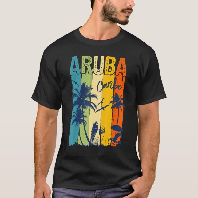 Camiseta Aruba Caribe Family Vacation Matching Group (Frente)