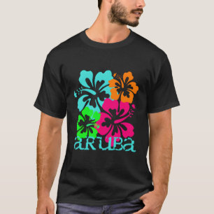 Camiseta Aruba Island Beach Tropical Paradise Viagem Surf O