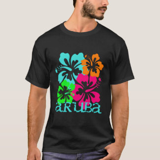 Camiseta Aruba Island Beach Tropical Paradise Viagem Surf O