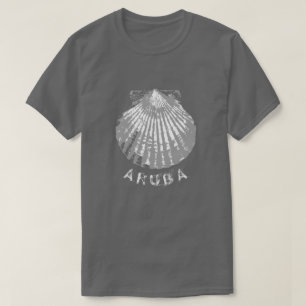 Camiseta Aruba seashell angustiado