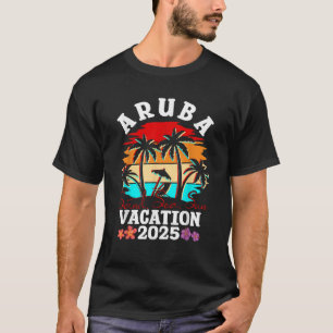 Camiseta Aruba Trip 2025 Funny Cousin Friends Summer Beach