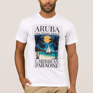 Camiseta Aruba Uma Ilha Feliz
