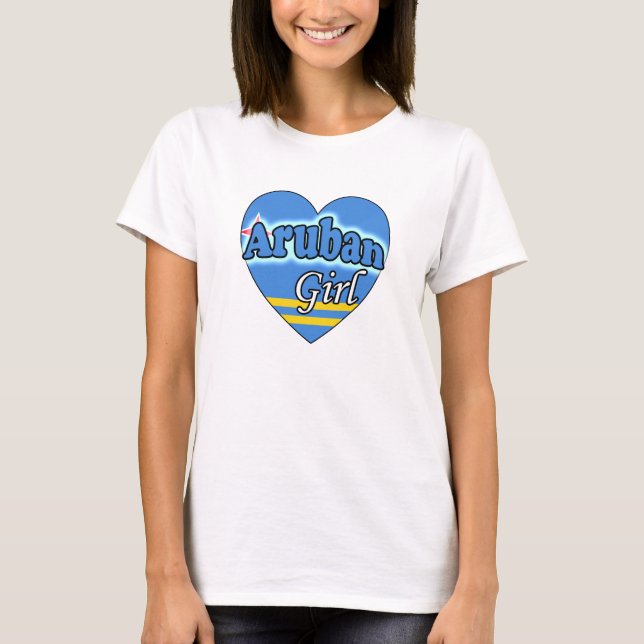 Camiseta Aruban Girl (Frente)