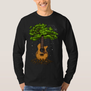 Camiseta Árvore Acústica De Violão