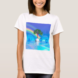 Camiseta Árvore arco-íris