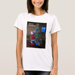 Camiseta Árvore Árvore Arborista Feliz de Natal Árvore Ciru