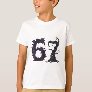 Camiseta Árvore Assustadora E Ts Espantados Professor Diver