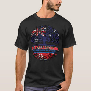 Camiseta Árvore australiana norte-coreana norte-coreana