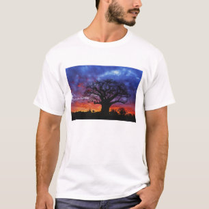 Camiseta Árvore baobá africana, Adansonia digitata, 2