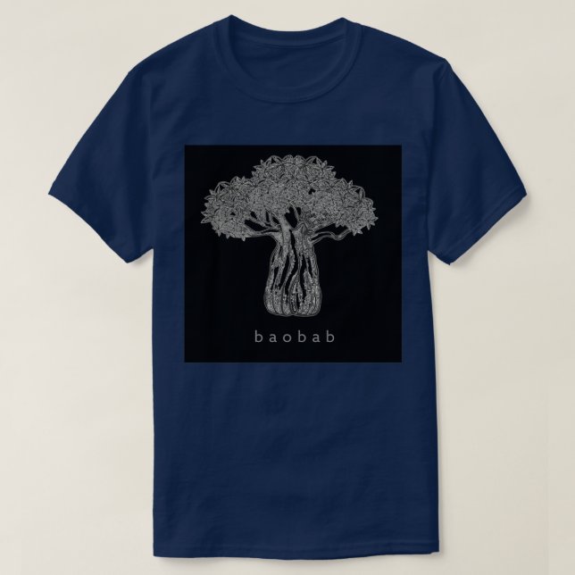 CAMISETA ÁRVORE BAOBAB (Frente do Design)