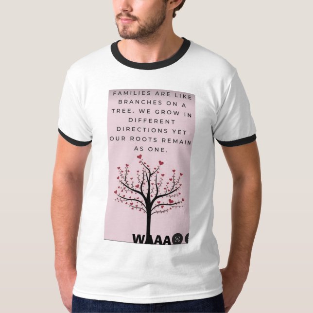 CAMISETA ÁRVORE BELA E SUAS SUCURSAIS SIGNIFICAM TANTO FT-S (Frente)