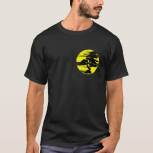 Camiseta Árvore Bonsai Japonesa de Bolso Sol Bonsai de Bol