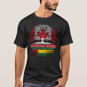 Camiseta Árvore canadense canadense Guiné-Bissau-Guiné-Biss